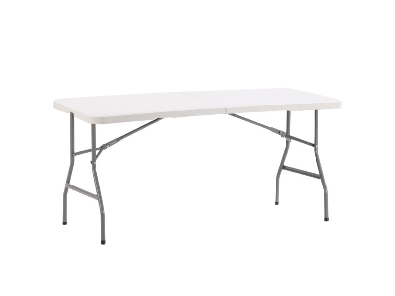 MESA PLEGABLE POLIETILENO 1520 X 760 X 740MM 6 PERSONAS 150KG