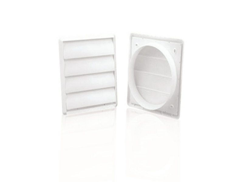 VENTANILLA REJILLA EXTERIOR REDONDA Y RECTANGULAR 120 X 55 MMM