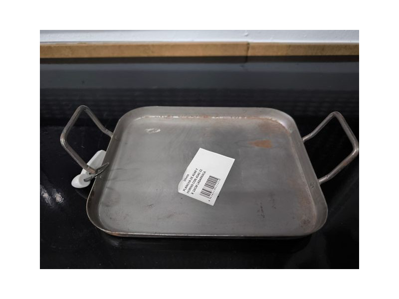 PLANCHA DE ASAR Y HORNO CON ASAS 22 X 16CM LABARRACA