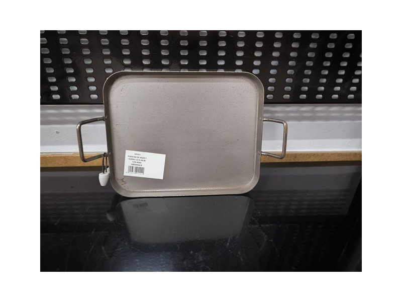 PLANCHA DE ASAR Y HORNO 23 X 18CM CON ASAS LABARRACA