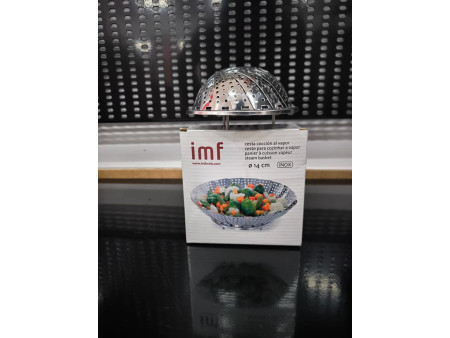 CESTA COCCION AL VAPOR EXTENSIBLE INOX 14 - 25CM