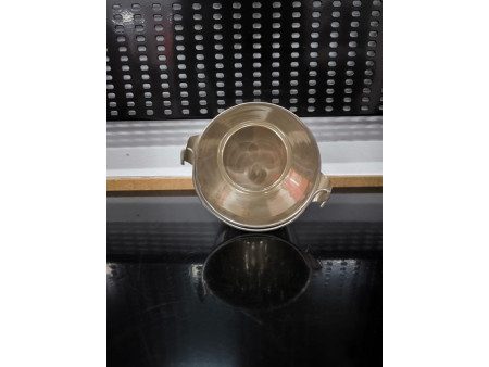 CUBO INOXIDABLE 16CM CON ASA USO ALIMENTARIO