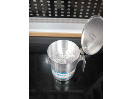 COLADOR DE ACEITE ALUMINIO CON ASA MECOVI 