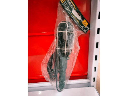 PORTALAMPARAS PORTATIL INTERRUPTOR CABLE 2X0,75MM 5M 60W 230V E-27