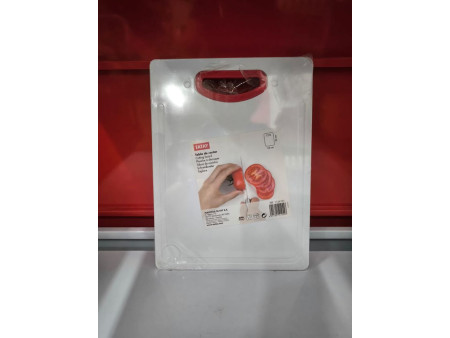 TABLA DE CORTAR MEDIANA BLANCA 240 X 320MM CON ASA BLANCA