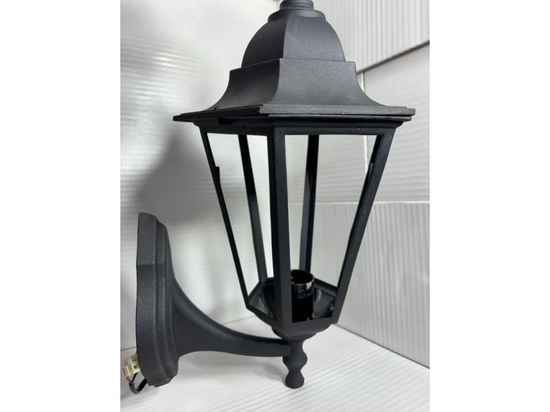 FAROL PARED ASCENDENTE E27 230V 100W IP44 ALUMINIO NEGRO PARIS-2