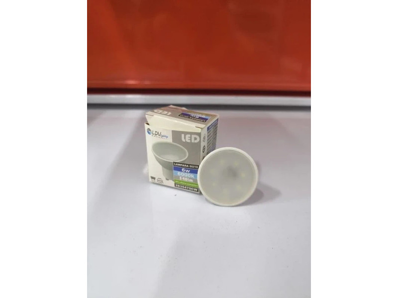 BOMBILLA LED GU10 6W 6000K 540LM
