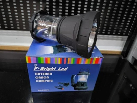 LINTERNA PORTATIL CAÑON Y CAMPING 3W 150-160LM 3,6V 1.200MA CARGADOR COCHE 12V 22 X 15 X 13CM F-BRIGHT 2423096 