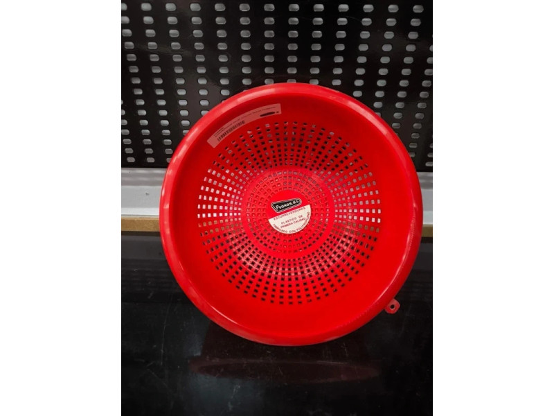 ESCURRIDOR 27CM COLOR ROJO PEDROS 