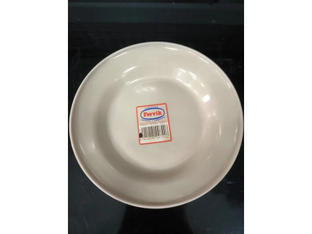 PLATO HONDO 210MM PLASTICO FERVIK