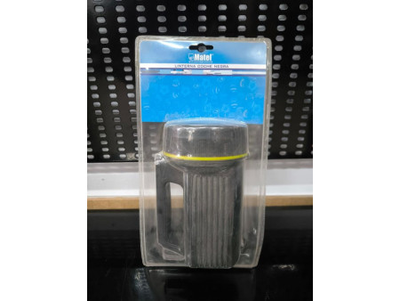 LINTERNA COCHE CON ASA NEGRA MATEL