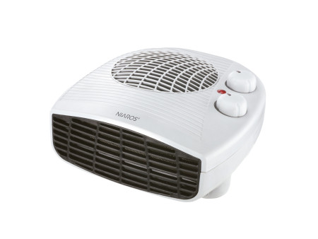 CALEFACTOR ELECTRICO HORIZONTAL BESAH MAX 2000W BLANCO