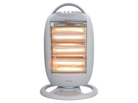 ESTUFA HALOGENA 3 NIVELES GIRATORIA BEKITRO MAX 1200W