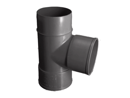 TE INJERTO DERIVACION 87º ENCOLAR M-H 110MM PVC EVACUACION