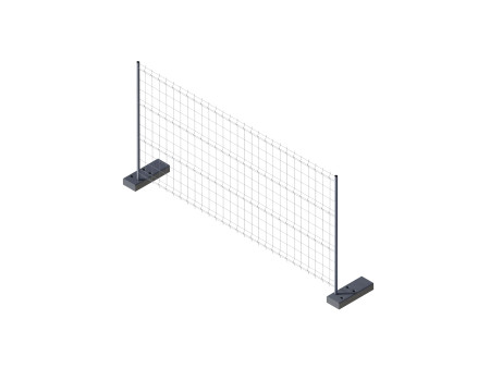 VALLA MOVIL 3.5 X 1.85 M Ø DE 3,40 GALVANIZADO FS.VM.10.0135.1575