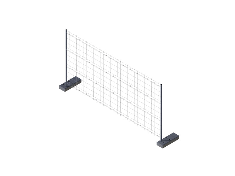 VALLA MOVIL 3.5 X 1.85 M Ø DE 3,40 GALVANIZADO FS.VM.10.0135.1575