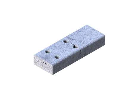 BASE HORMIGON 60 X 25 X 11 CM PARA VALLA MOVIL FS.VM.00.0250.2513