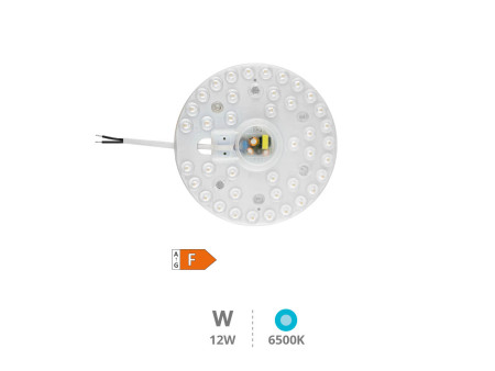 PLACA LED CON IMAN PARA PLAFONES 12W 6500K