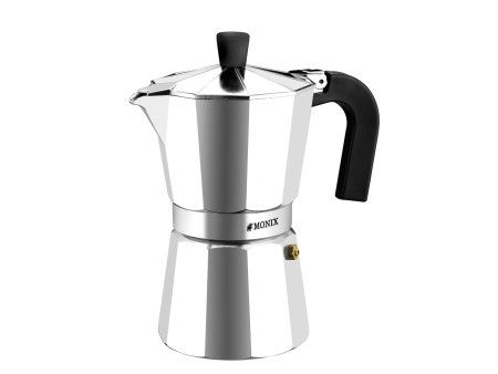 CAFETERA 12 TAZAS VITRO EXPRESS ALUMINIO