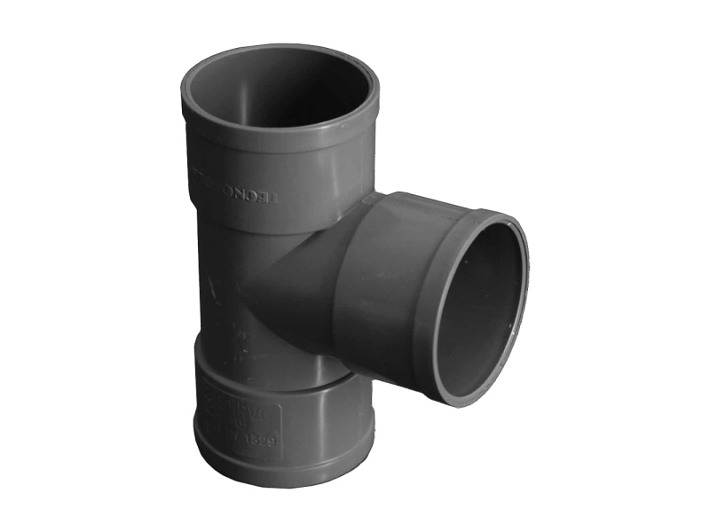 TE INJERTO DERIVACION 87º ENCOLAR H-H 40MM PVC EVACUACION