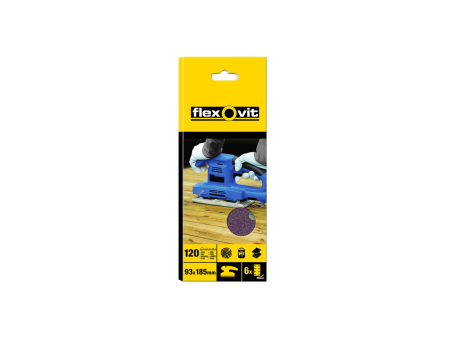 BANDA LIJA 93X185 8 AGUJEROS GRANO MEDIO BLISTER 6 UND