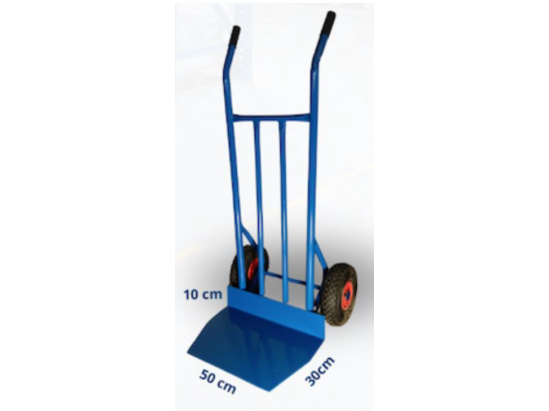 CARRETILLA ALMACEN RUEDA NEUMATICA 350KG PROFESIONAL