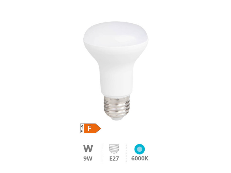 BOMBILLA LED REFLECTORA R63 9W E27 6000K