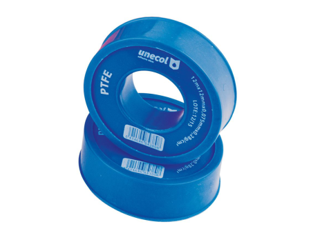 TEFLON CINTA 12M X 12MM X 0.075MM 0.28GR/CM3