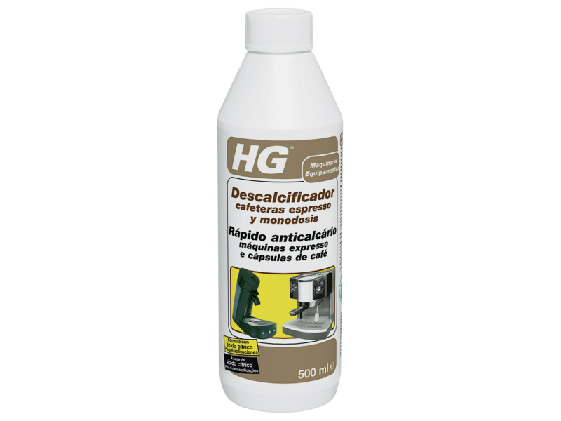 LIQUIDO DESCALCIFICADOR CAFETERAS EXPRESSO Y MONODOSIS 500ML