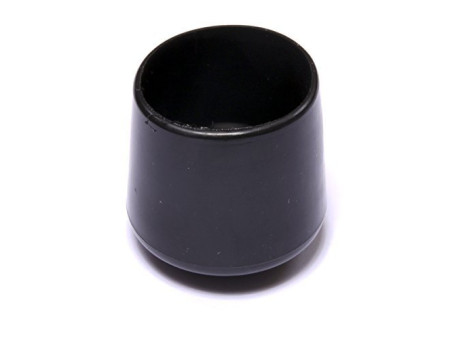 CONTERA PLASTICO REDONDA EXTERIOR 40MM NEGRA