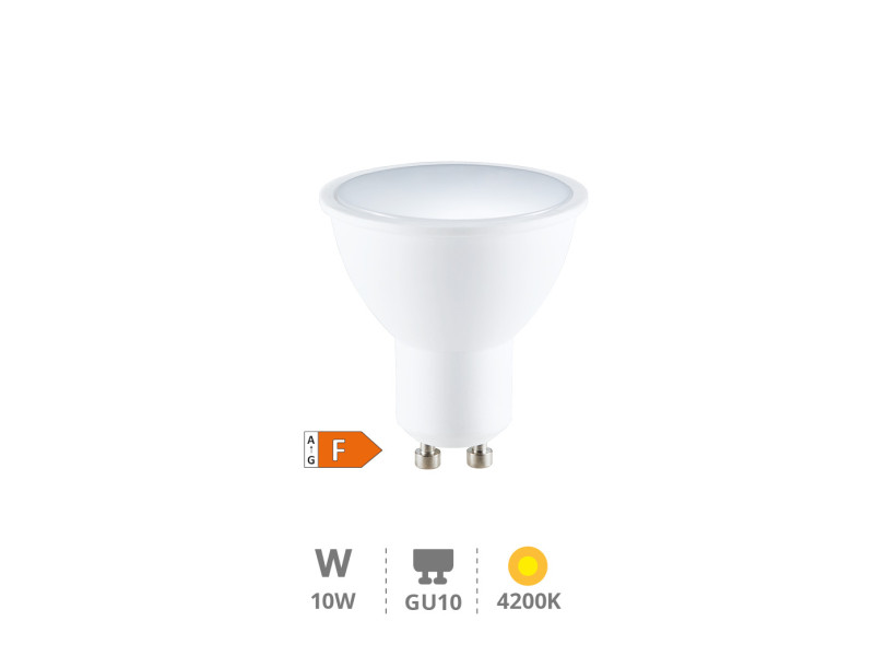 BOMBILLA LED DICROICA 10W GU10 4200K