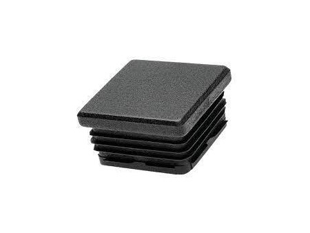 CONTERA PLASTICO CUADRADA INTERIOR 45 MM NEGRO