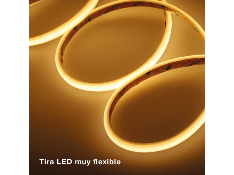 TIRA LED 12W/M 2700-3000K IP65 230V REGULABLE