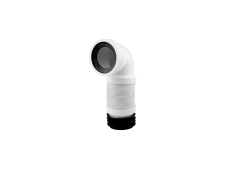 MANGUITO CONEXION INODORO EXTENSIBLE ACODADO