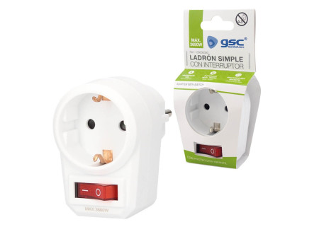 LADRON SIMPLE CON INTERRUPTOR