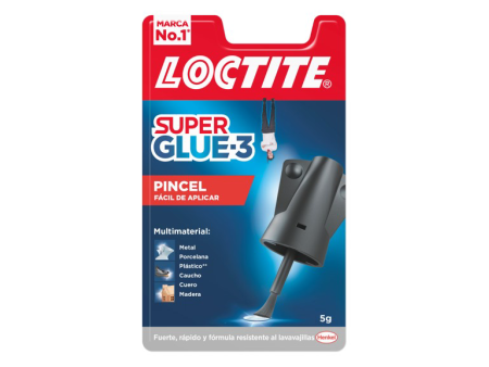 ADHESIVO INSTANTANEO PINCEL 5GR SUPER GLUE LOCTITE