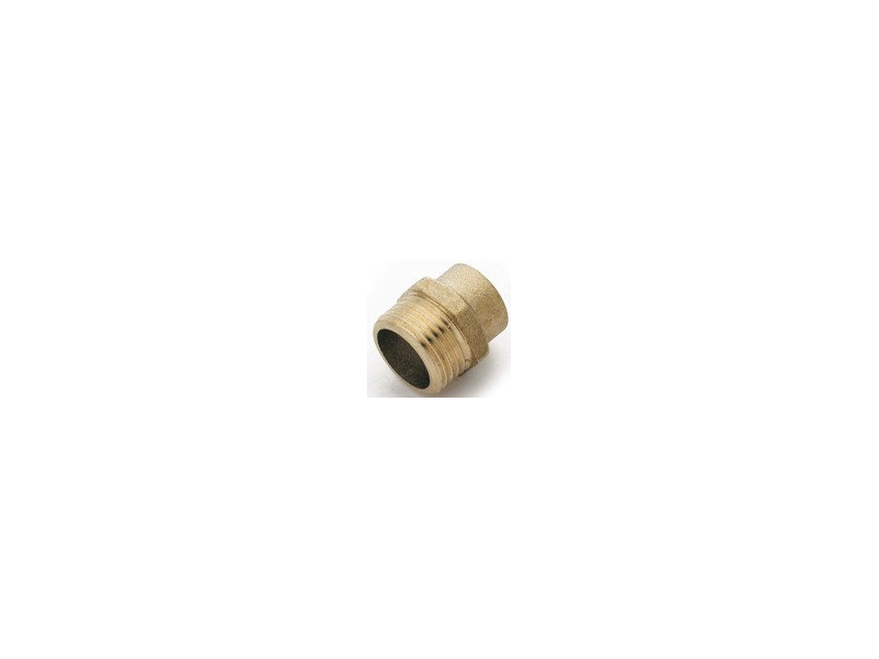 ENLACE - ENTRONQUE MACHO LATON SOLDAR 1/2" X 15MM