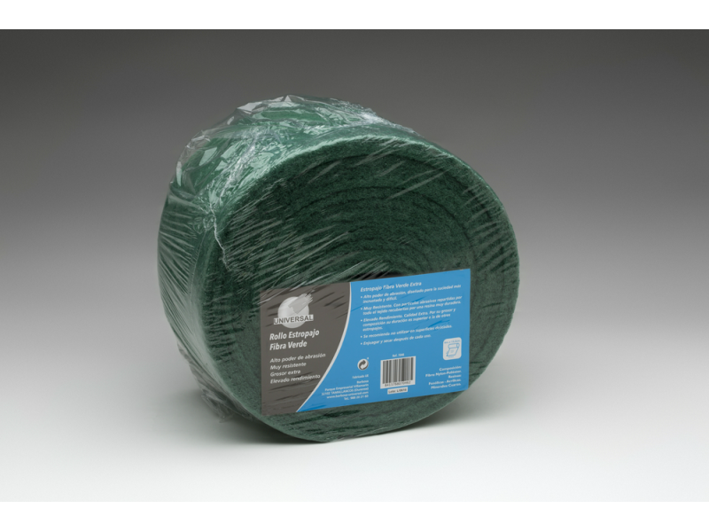 ESTROPAJO VERDE (ROLLO 6M X 13CM)