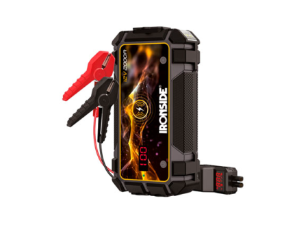 ARRANCADOR BATERIA COCHE POWER BANK 12000MAH IRONSIDE