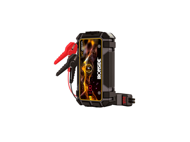 ARRANCADOR BATERIA COCHE POWER BANK 12000MAH IRONSIDE