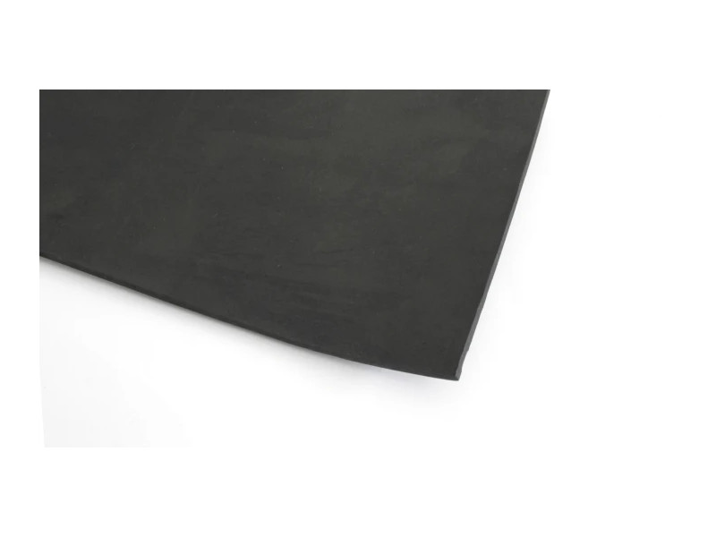 PLANCHA DE GOMA LISA R608 3MM 1.40M NEGRO  