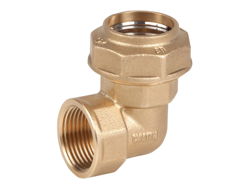 CODO ROSCA HEMBRA LATON PARA POLIETILENO 40 X 1.1/4"