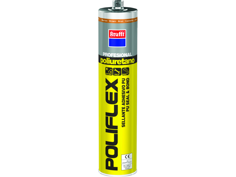 SELLADOR POLIURETANO POLIFLEX PLUS MARRON 290ML