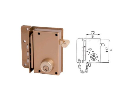 CERRADURA 4500 HB IZQUIERDA