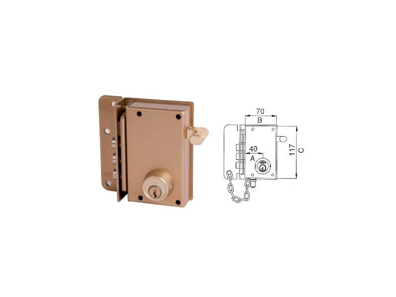 CERRADURA 4500 HB IZQUIERDA