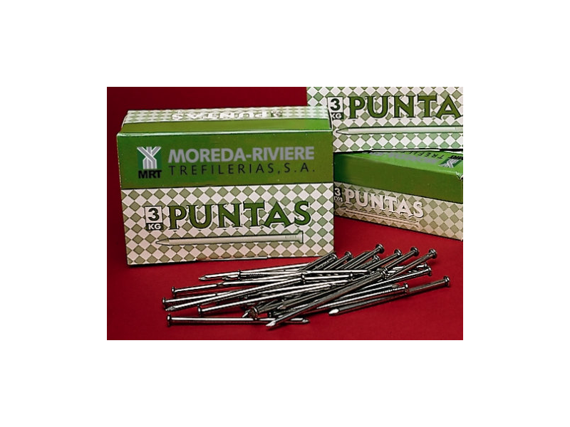 CLAVO PUNTA CABEZA PLANA 16 X 60