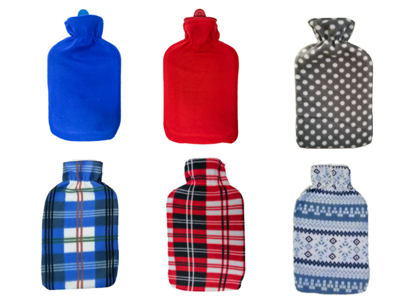 BOLSA CAUCHO PARA AGUA CALIENTE 2L + FORRO POLAR