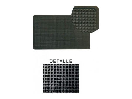 ALFOMBRA GOMA CAUCHO 60 X 80CM PICOS