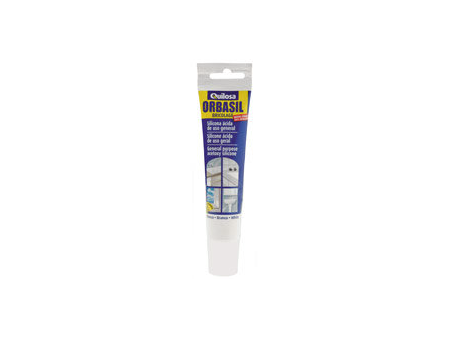 SILICONA ORBASIL BRICOLAJE BLANCO 85ML