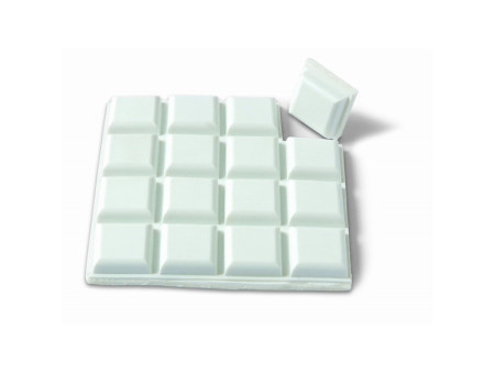 PROTECTOR PEQUEÑO 15 X 15 MM ADHESIVO BLANCO BLISTER 16 CUADROS